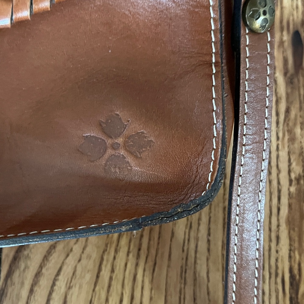 Patricia Nash Tan Brown Leather Interior Pouch - Picture 2 of 9